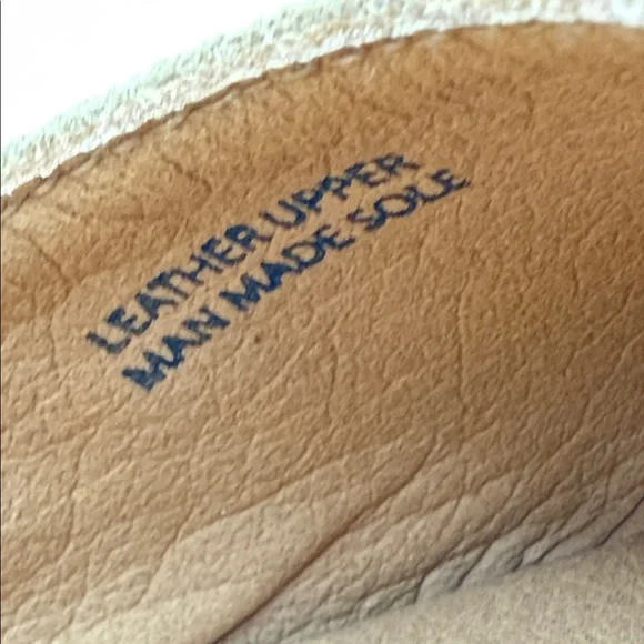 Paseart Tan Espadrille Wedge Sandals women 8M suede casual office beach retro - Picture 12 of 12